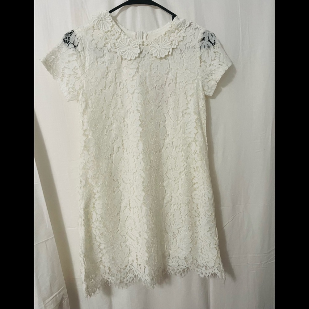 Forever21 Girl White Dress Size 11/12 & 13/14